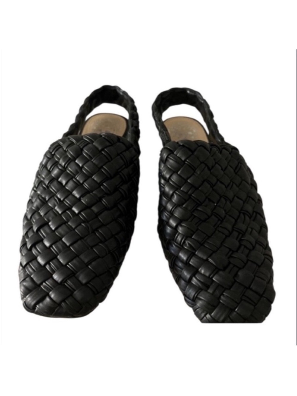 Vince Camuto LASINT Black
Braided Slingback Flat Mule Shoes
Size 6